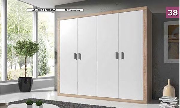 Armario Aurora 4 puertas