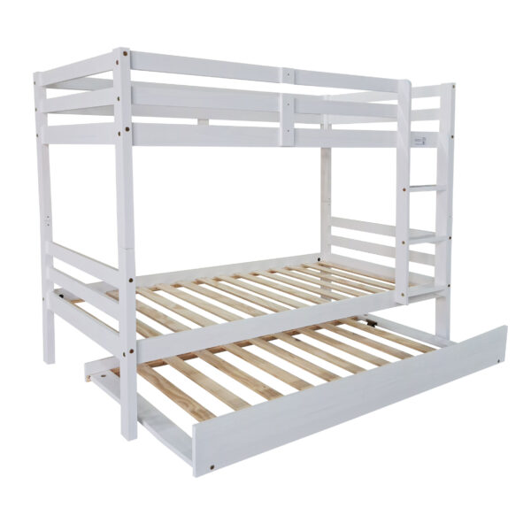 Cama auxiliar blanco abierto - Imagen 3