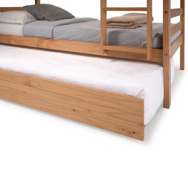 Cama auxiliar miel-roble - Imagen 6