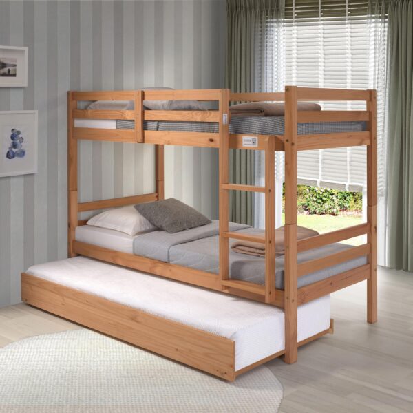 Cama auxiliar miel-roble - Imagen 11