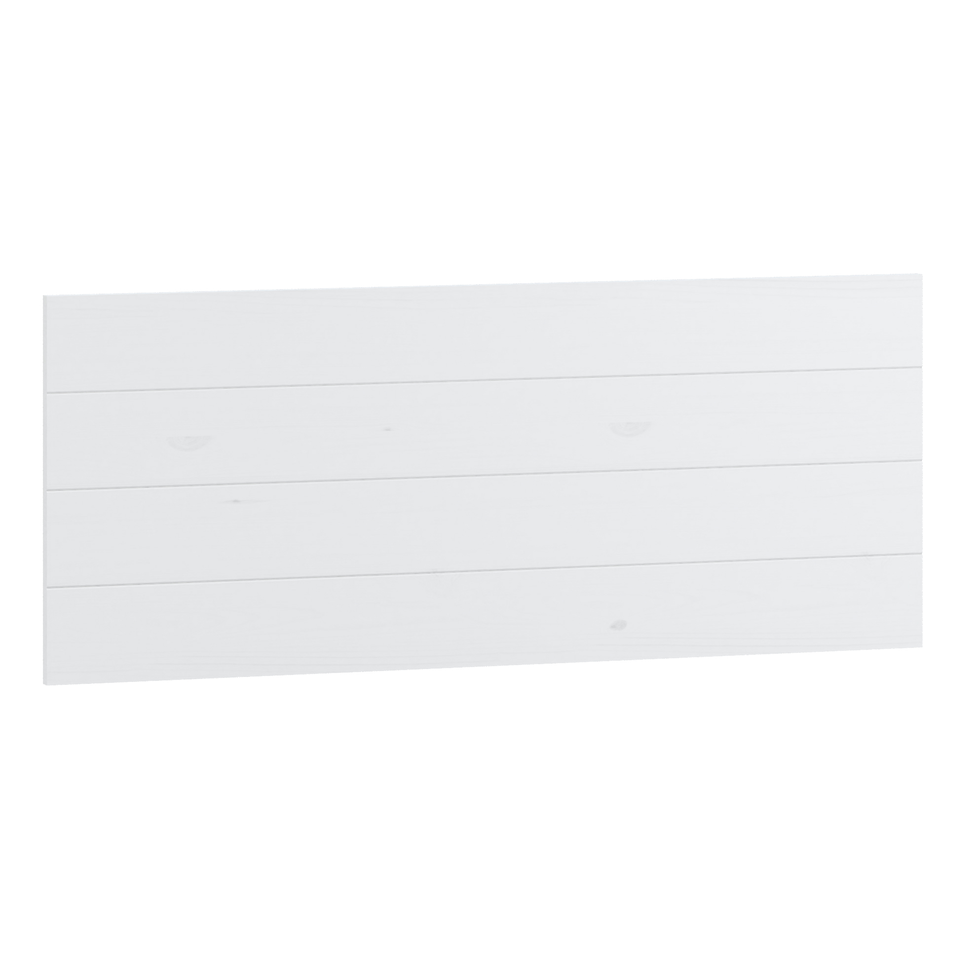 Cabecero Cama Madera Maciza Pino Pintada (110 X 45, Blanco)