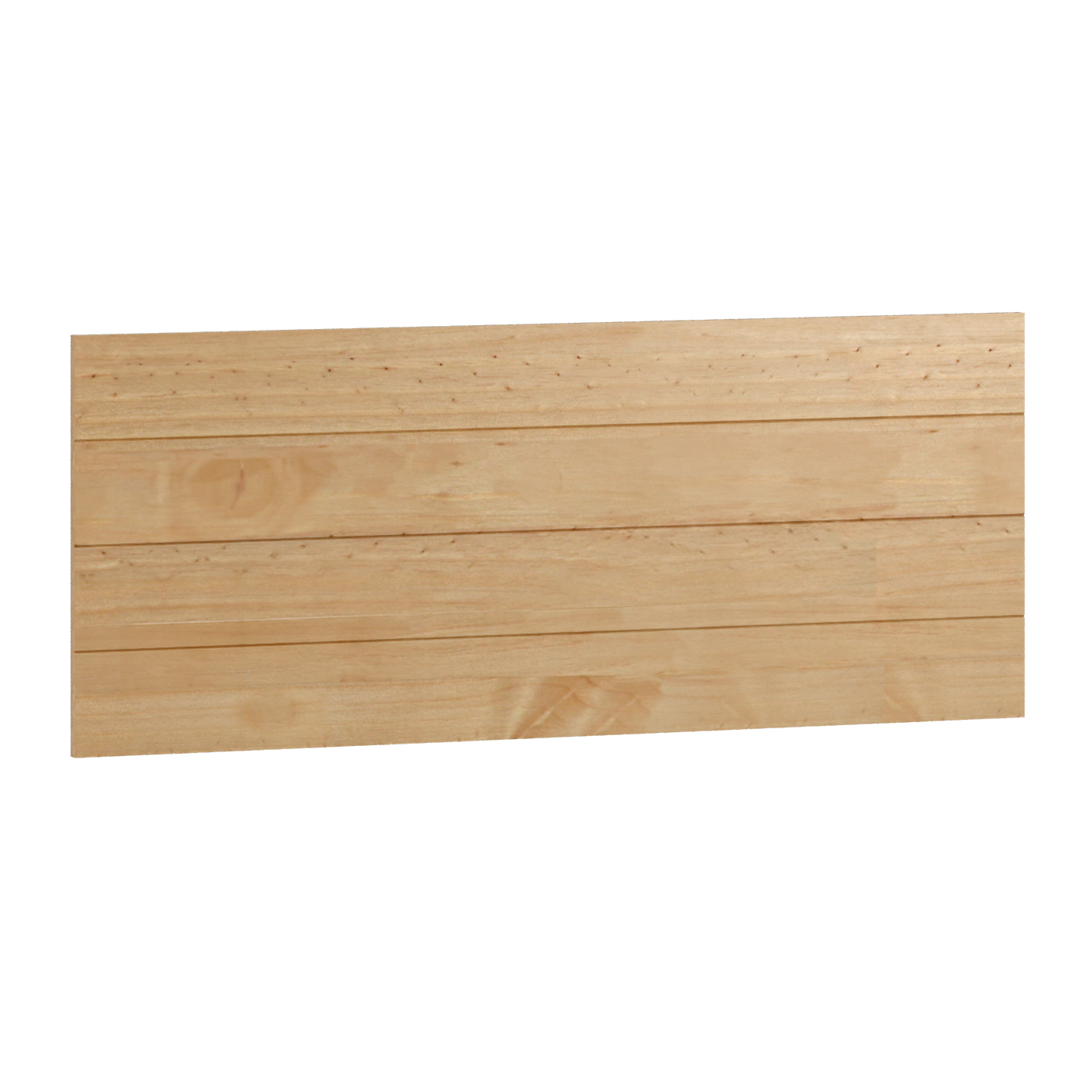  Cabecero Cama Madera Maciza Pino Pintada (110 X 45, Miel)