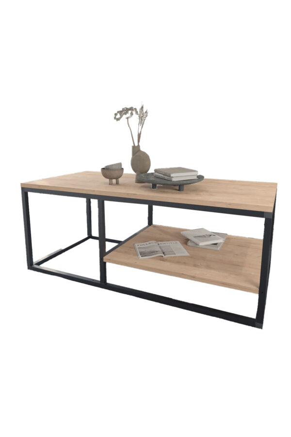 Mesa centro metal 2h