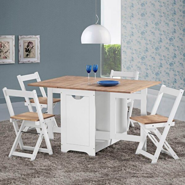 Set Mesa + 4 Sillas Plegables - Imagen 3