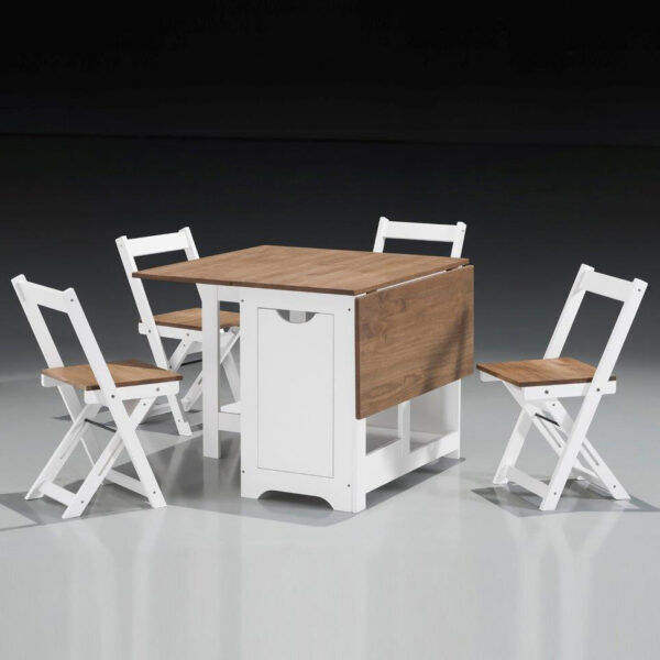 Set Mesa + 4 Sillas Plegables - Imagen 8