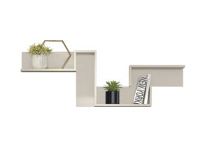 Estante pared beig