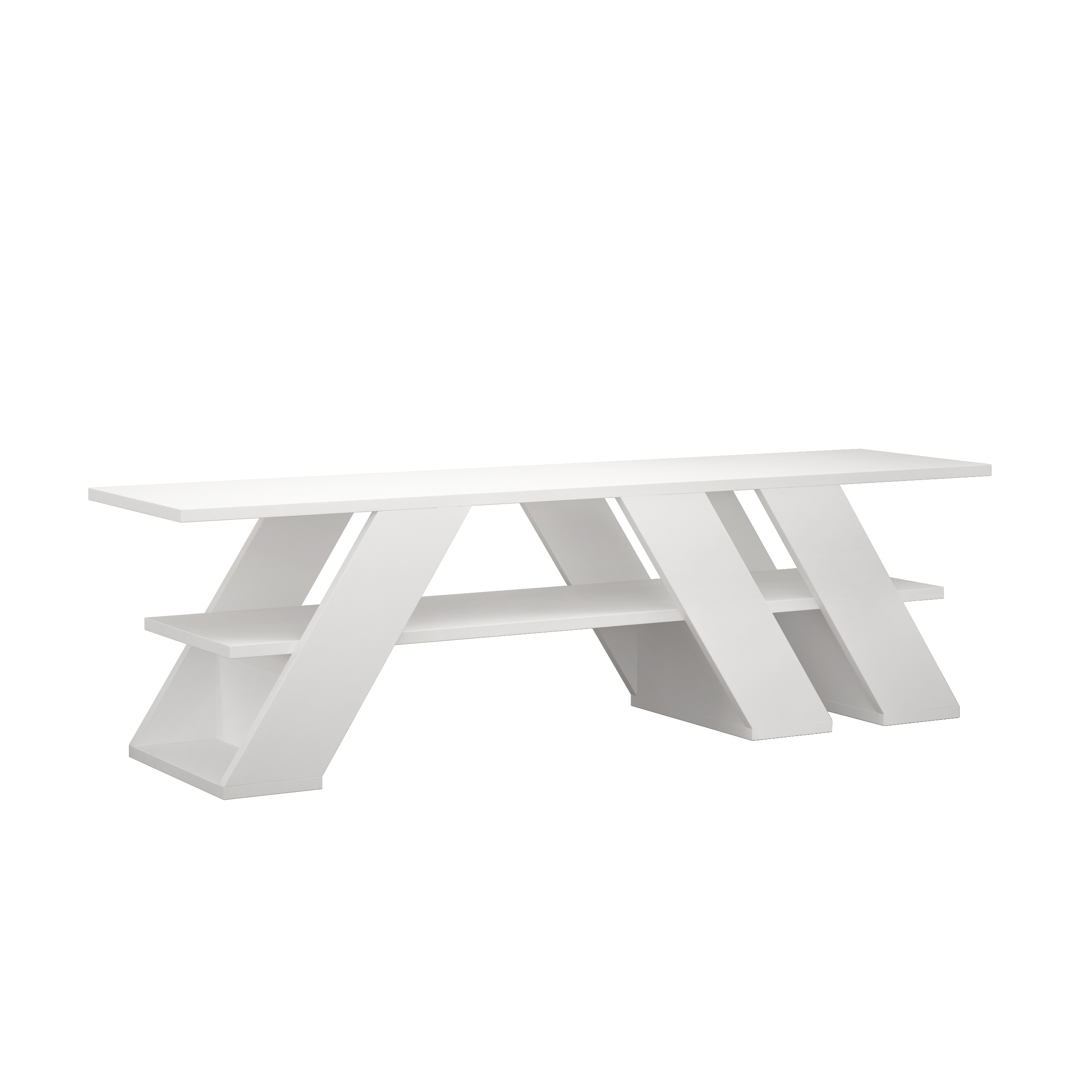 Mesa TV blanco