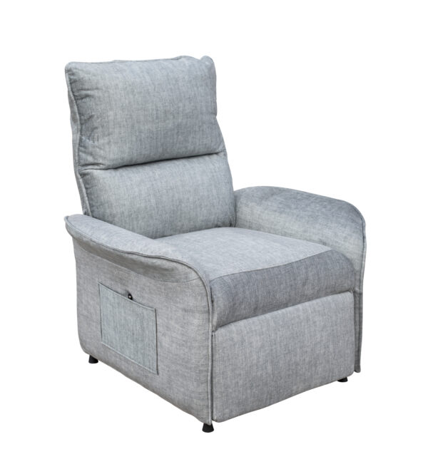Sillon relax electrico gris