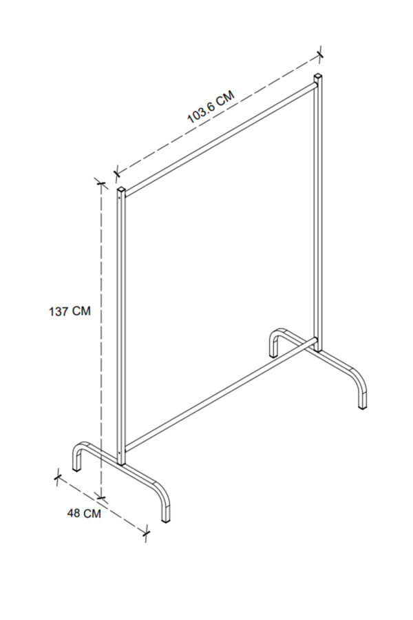 Perchero metal 137cm - Imagen 4